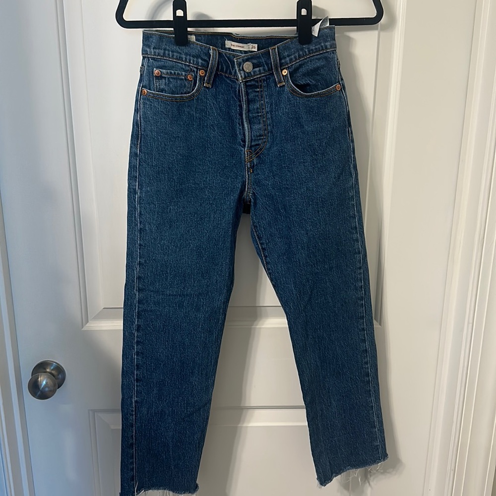 Levis Wedgie Straight Jeans